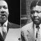 Dr. Martin Luther King Jr.; Nelson Mandela
AFP/Getty Images; STF/Getty Images